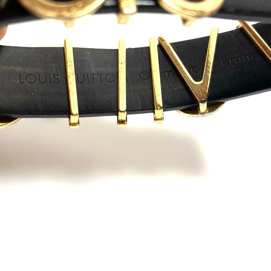 【廃盤品】ルイヴィトン ポルト クレ ドラゴンヌ レタリング キーリング