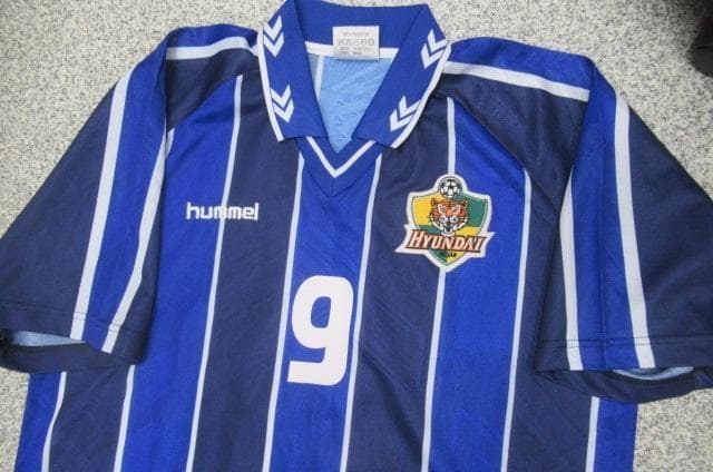 蔚山現代FC　ユニフォーム　9番　hummel ヒュンメル　韓国Kリーグ