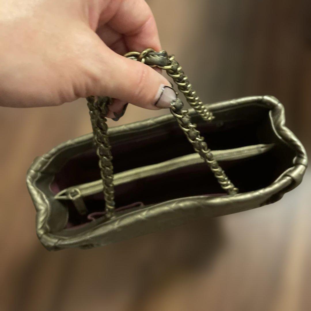 貴行 様CHANELシャネル マトラッセ チェーントートチェーンバッグ ブロンズ