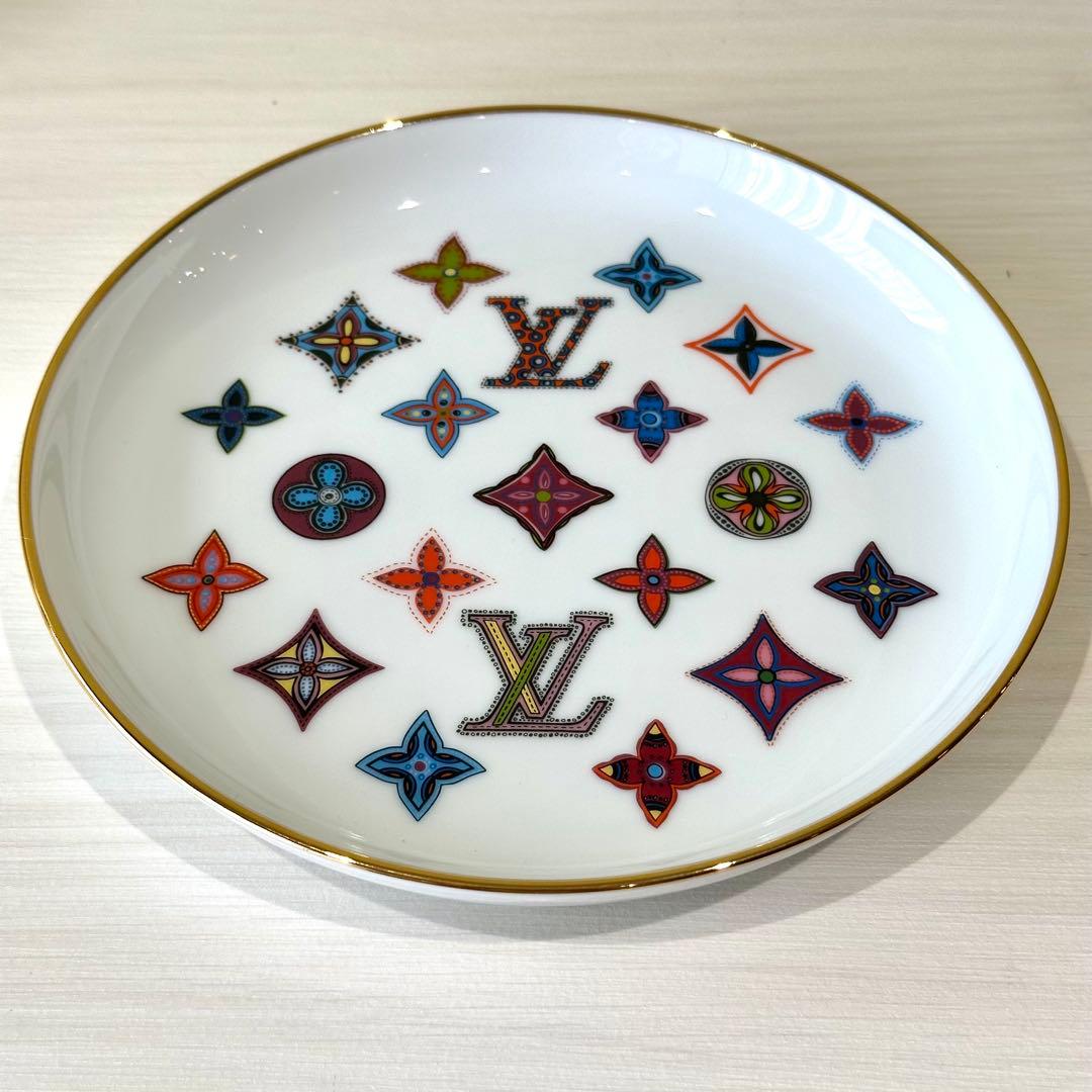 【展示品】ルイ・ヴイトンアシェット4 フラワープレート GI0461