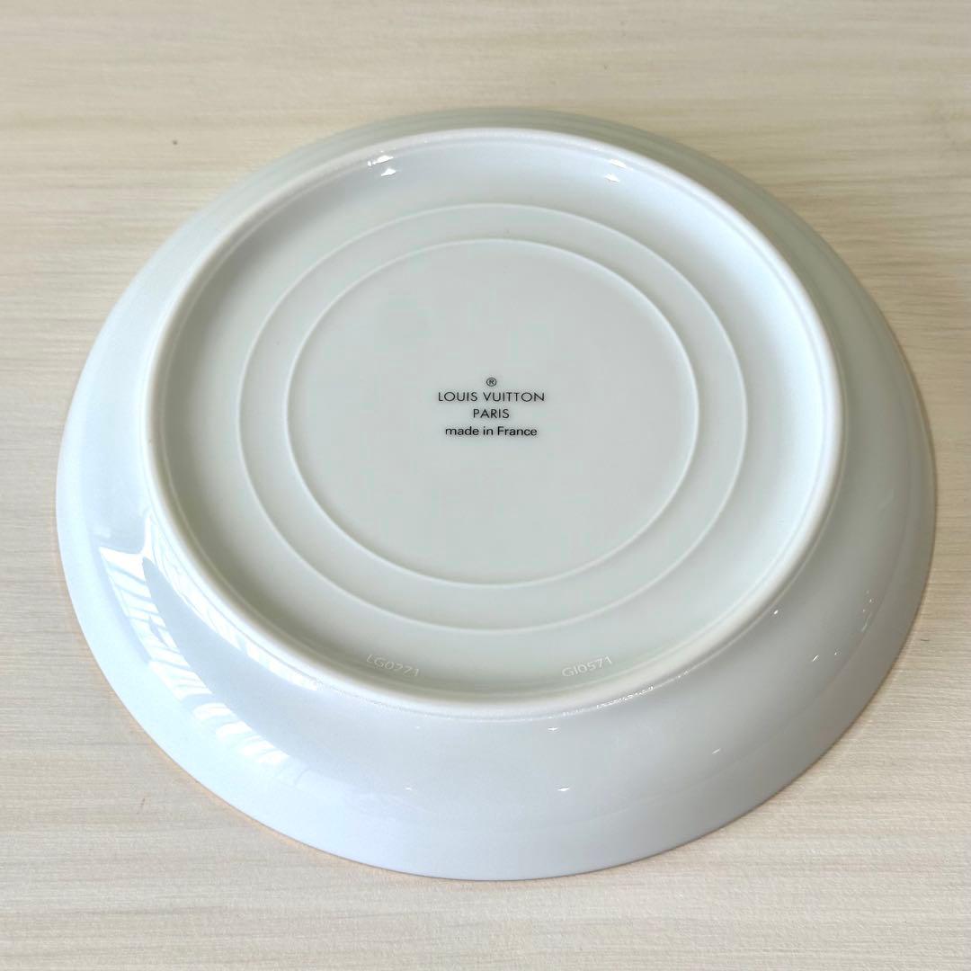 【展示品】ルイ・ヴイトンアシェット4 フラワープレート GI0461