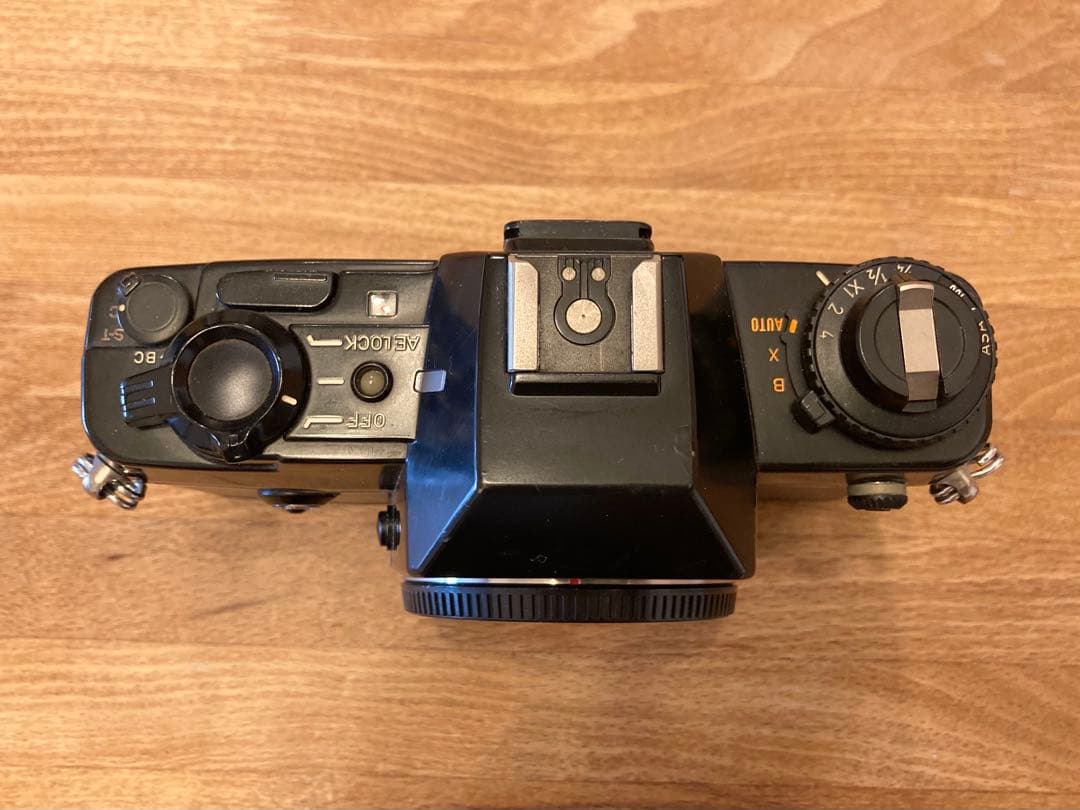 コンタックス CONTAX 137 MD QUARTZ 黒 ブラック ボディ