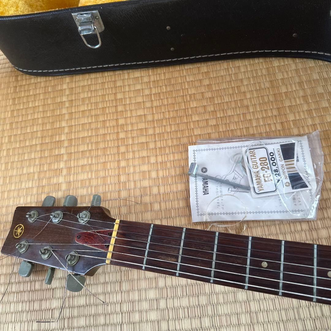 ヤマハギターFG-280ハードケース付き