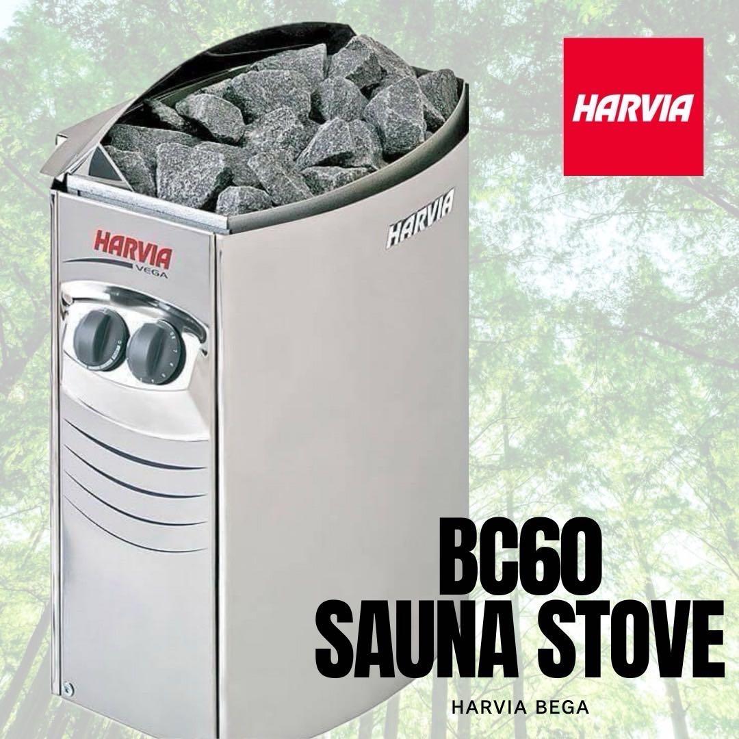 【即納】HARVIA VEGAハルビア電源無　サウナストーブ 220V BC60