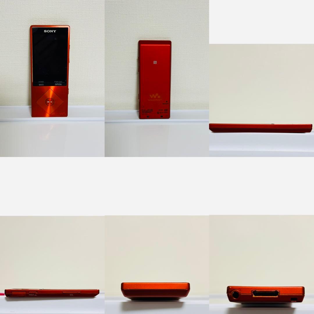 ウォークマン　NW-A25 シナバーレッド SONY ワイヤレススピーカー