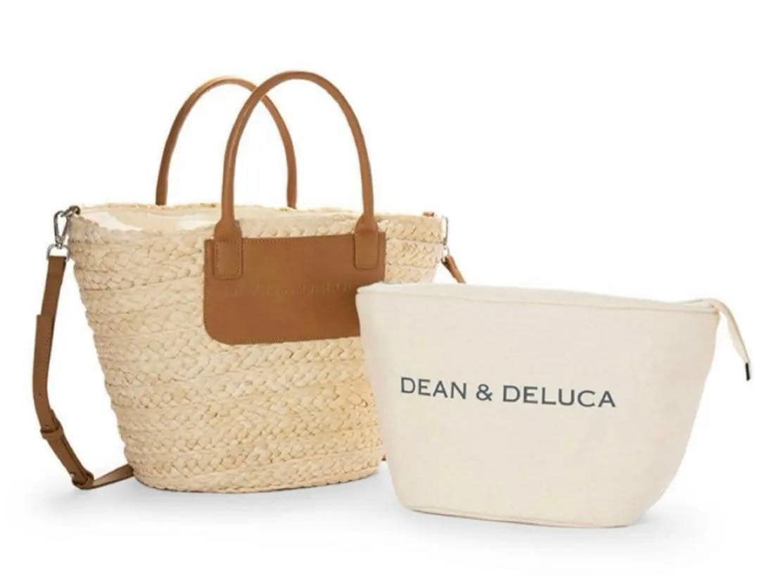 DEAN＆DELUCA×BEAMS COUTURE 保冷かごバッグ大