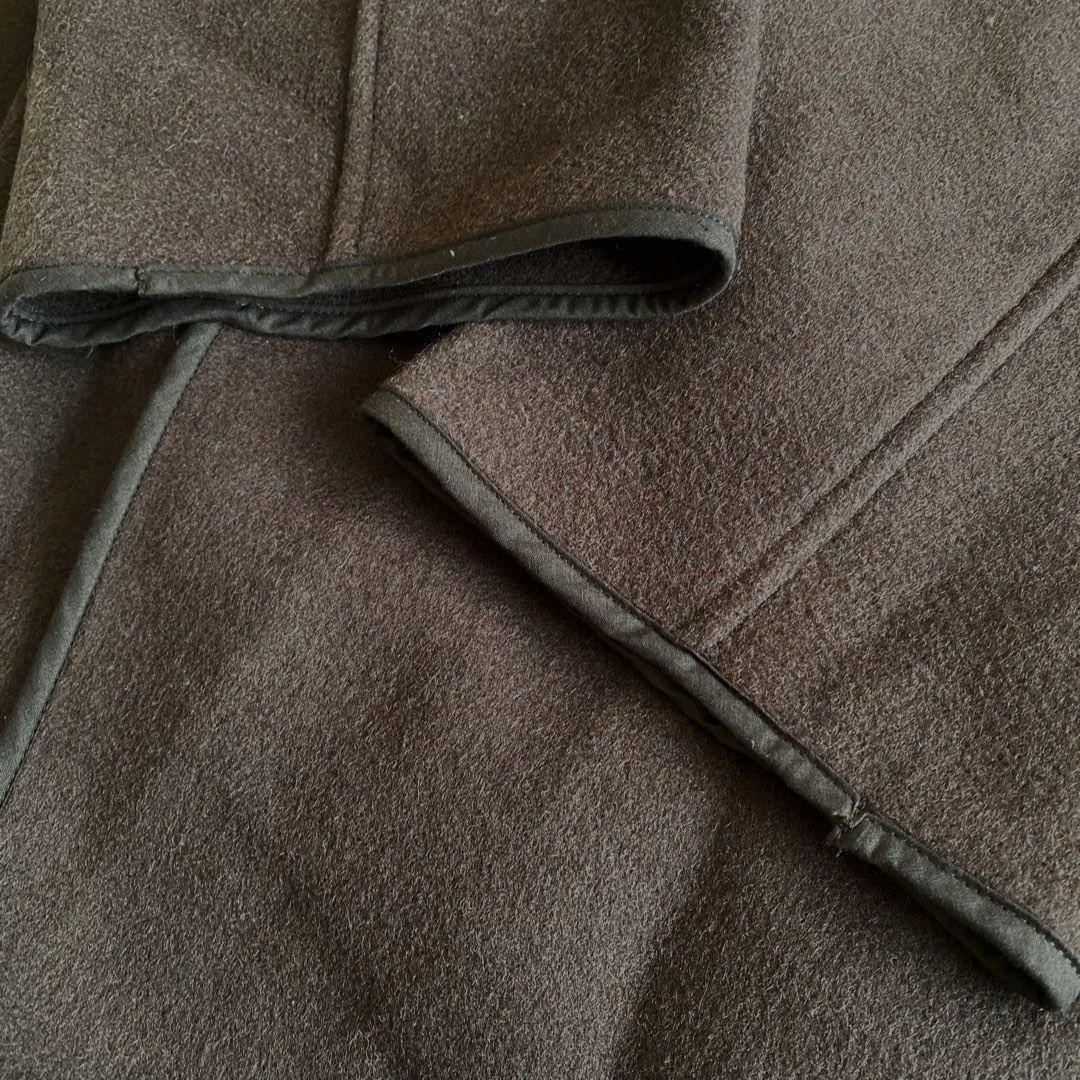 ガリャルダガランテ　リバーハーフコート　ブラウン　ガウンコート　パイピング　F