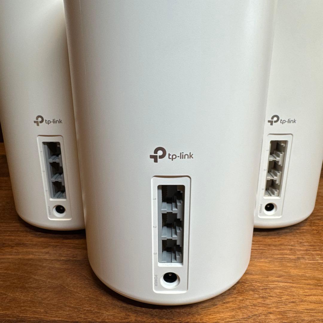 TP-Link Deco XE75 Wi-Fi 6E メッシュルーター 3台