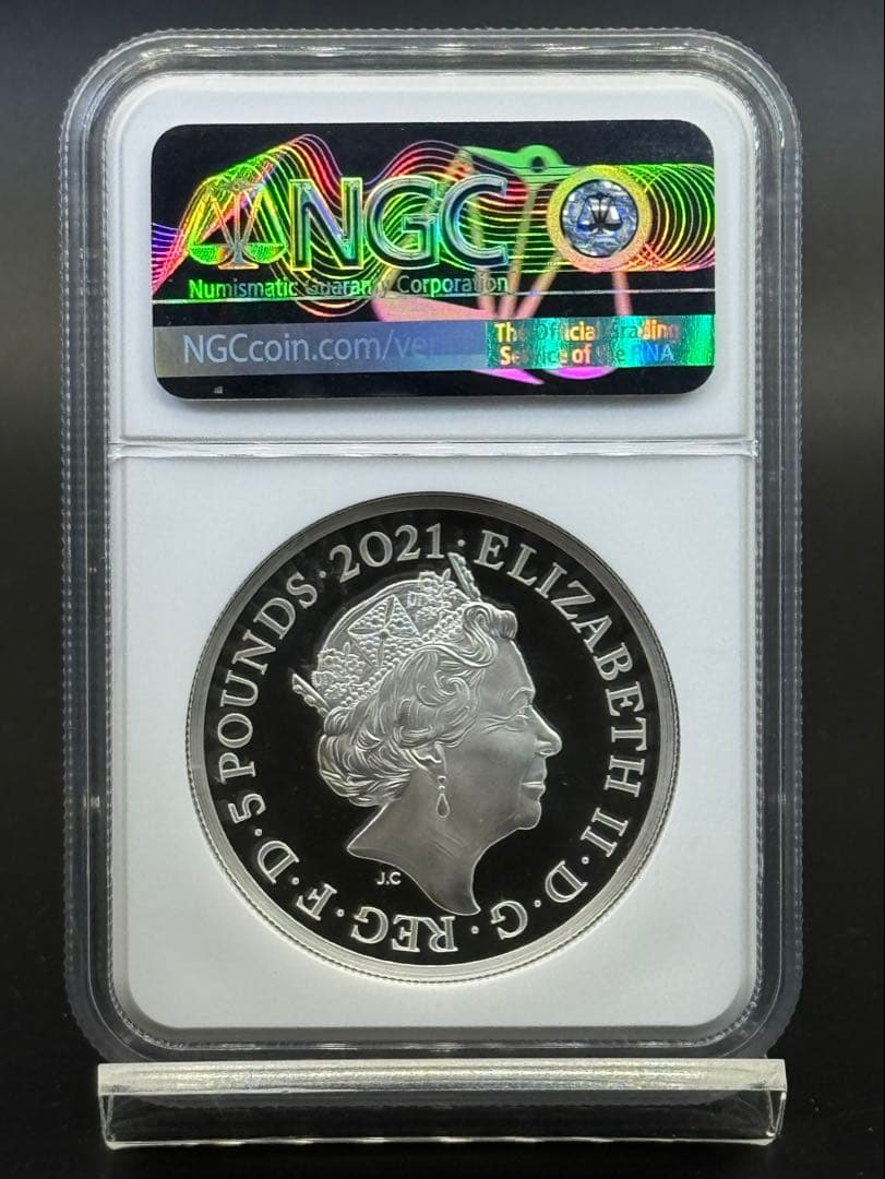 2021年 ヴィクトリア ゴシック 銀貨 ポートレート PF70UC FDOI