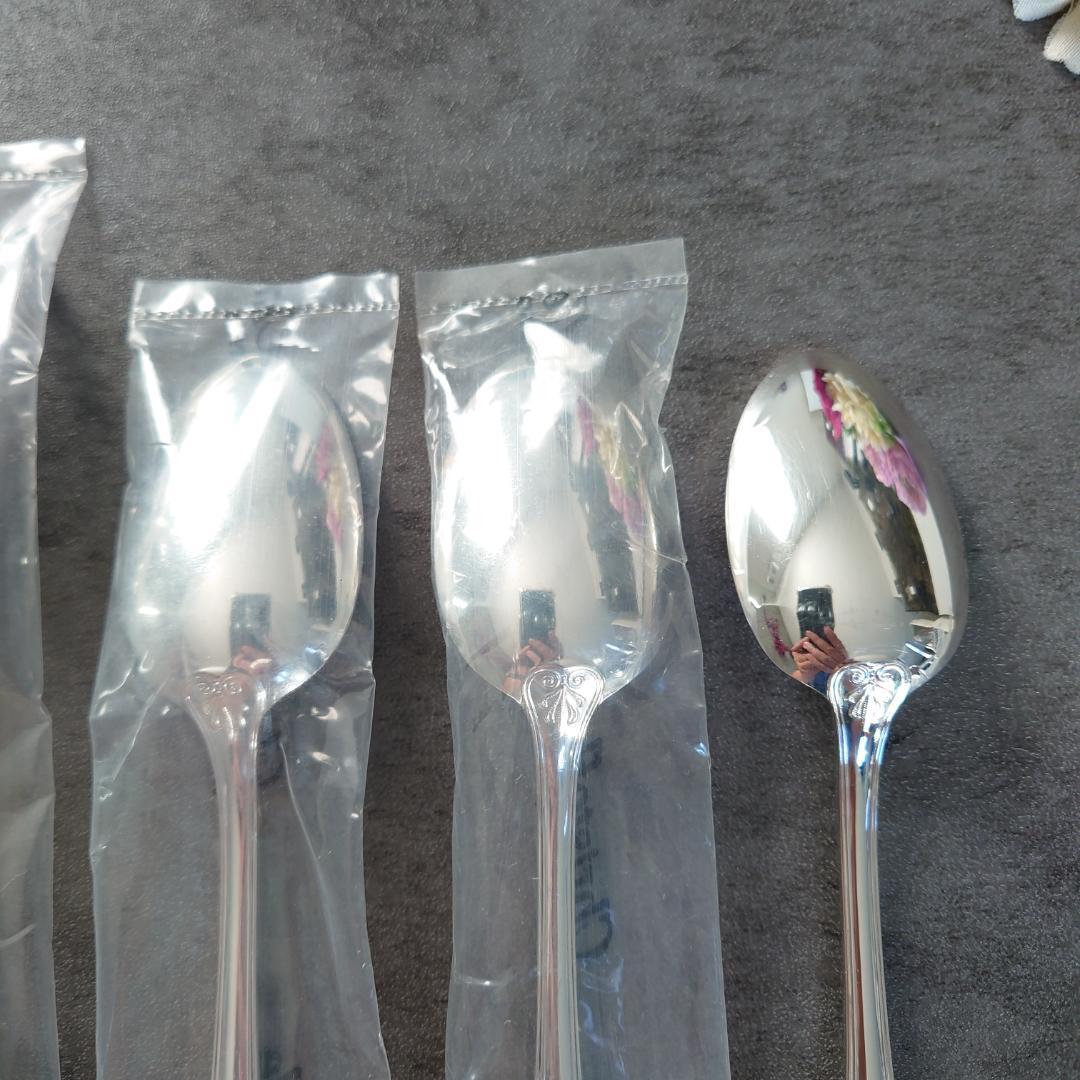 極美品 クリストフル マルメゾン ケーキフォークコーヒースプーン 未開封含 6点