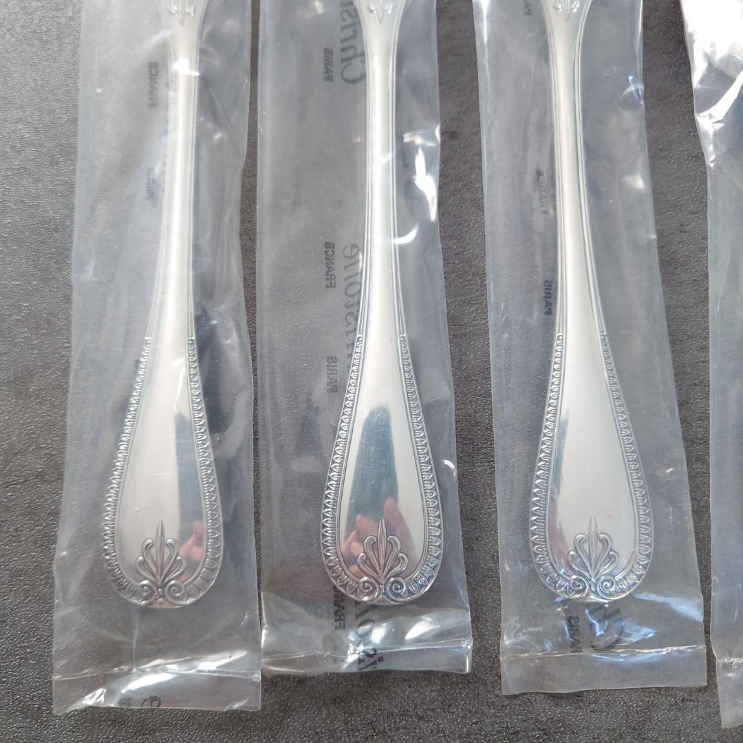 極美品 クリストフル マルメゾン ケーキフォークコーヒースプーン 未開封含 6点