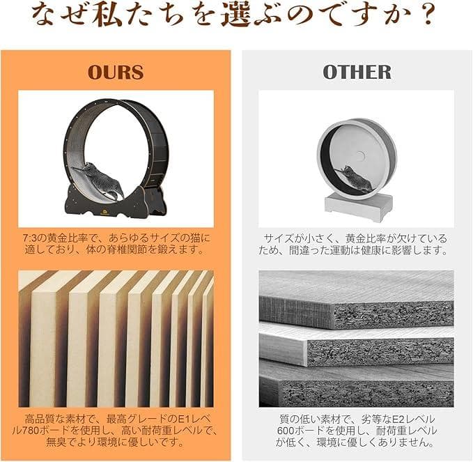 Naviconvex キャットホイール　XLサイズ　魔法の夜黒