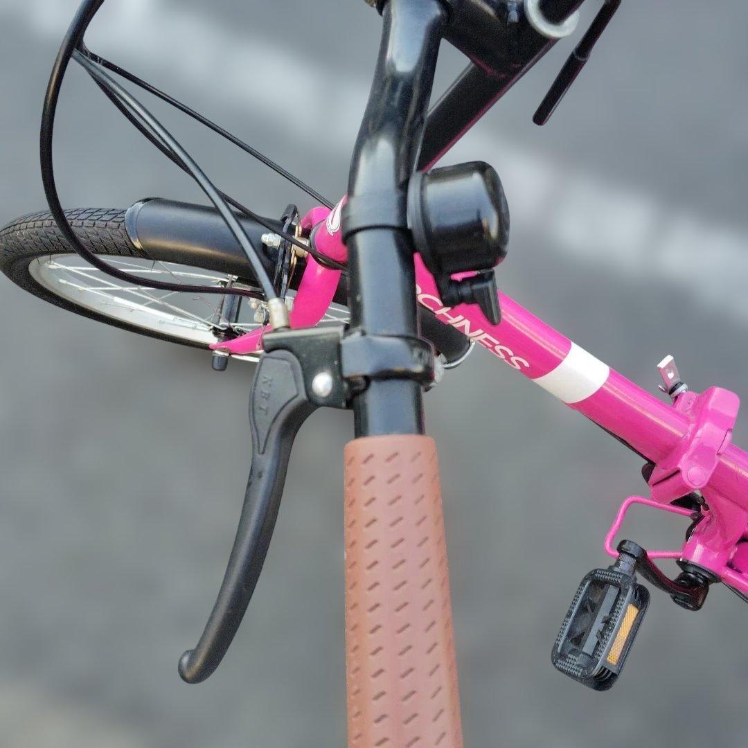 ARCHNESS 折りたたみ自転車 ピンク