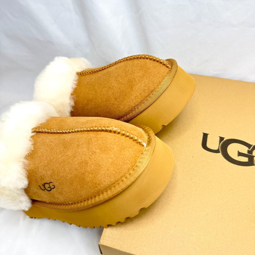 UGG DISQUETTE ディスケット スリッポン ムートン 24cm