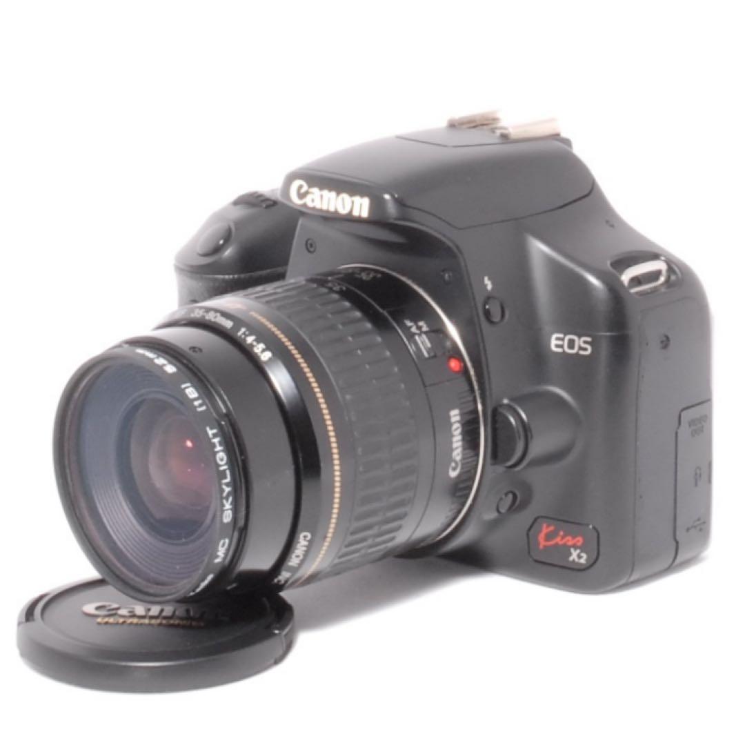 全部揃ったスタートセット⭐️Canon Kiss X2⭐️簡単⭐️スマホ転送可能