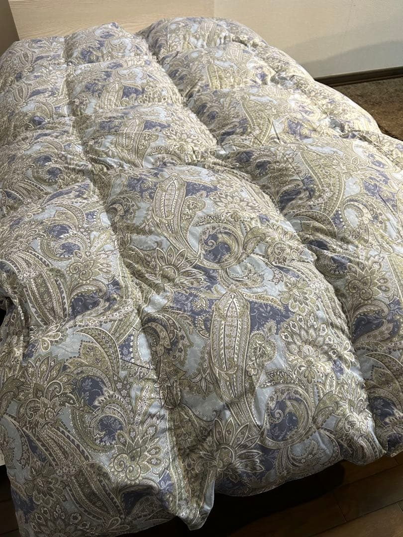 新品ふとん　2枚組サイクルダウン増量1.3kgシングル抗菌仕立て