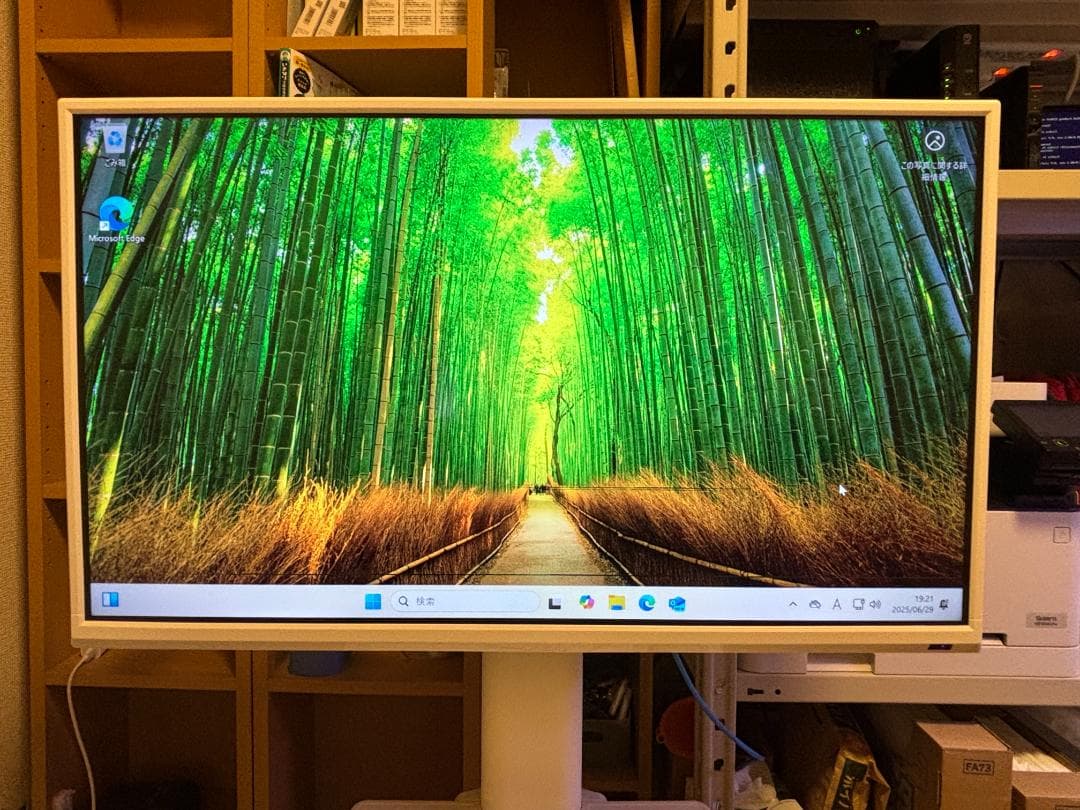 32型液晶テレビ＋miniPC+キャスター付きテレビ台セット
