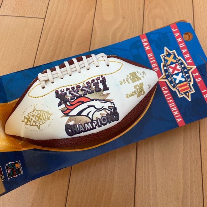 プレミア❗️ブロンコス　限定アメリカンフットボール　応援グッズ