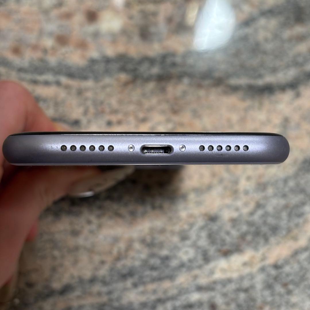 【極美品】iPhone11 パープル 128GB