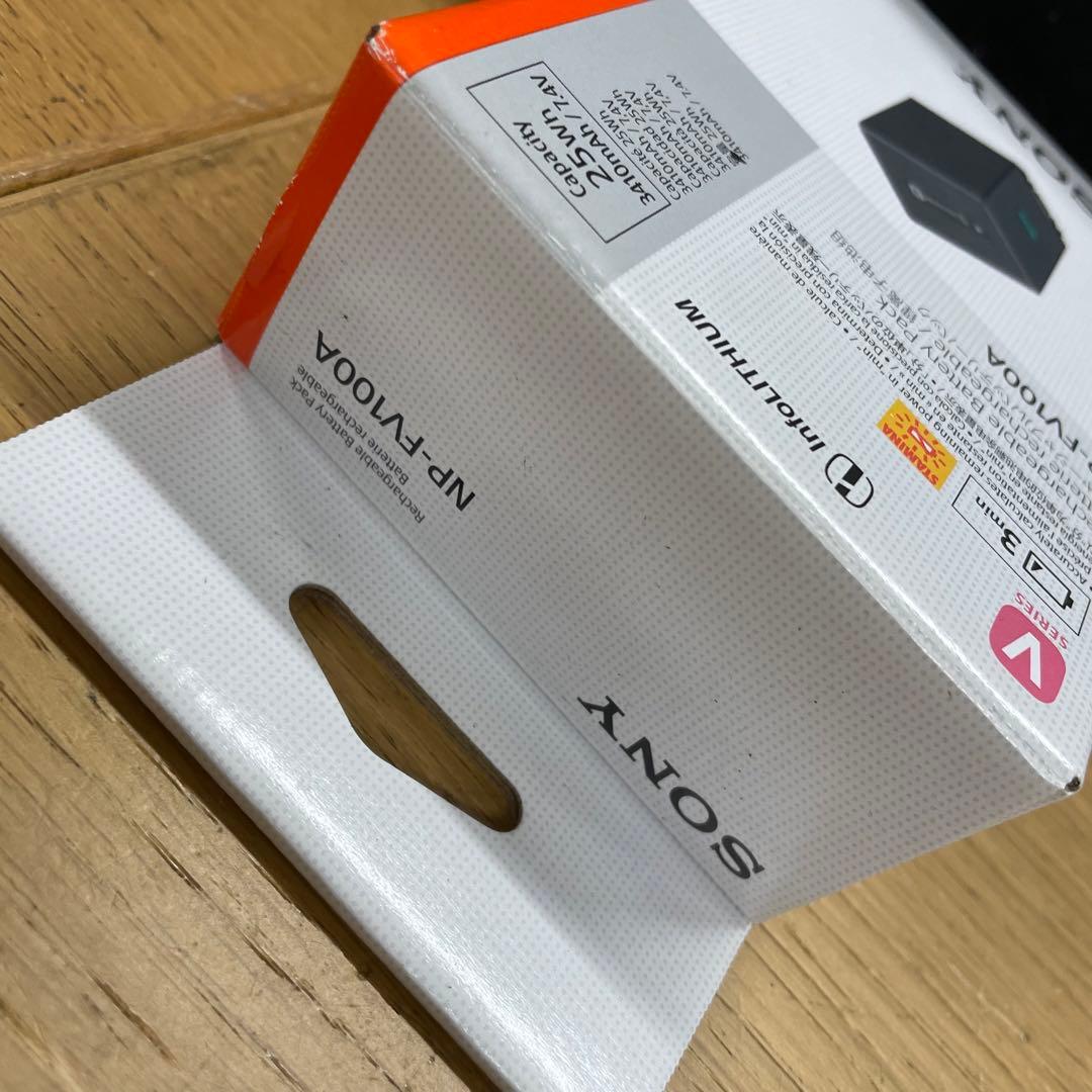 未使用 SONY NP-FV100 大容量 SONY用