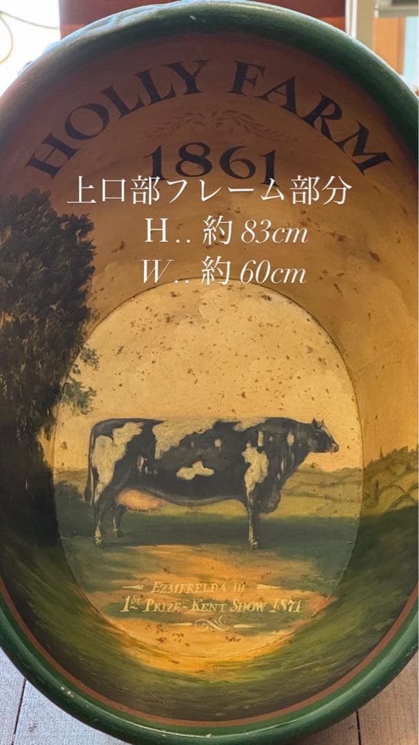 *️⃣プロフ必読 ❣️アンティークガーデニング ブリキ アイアン