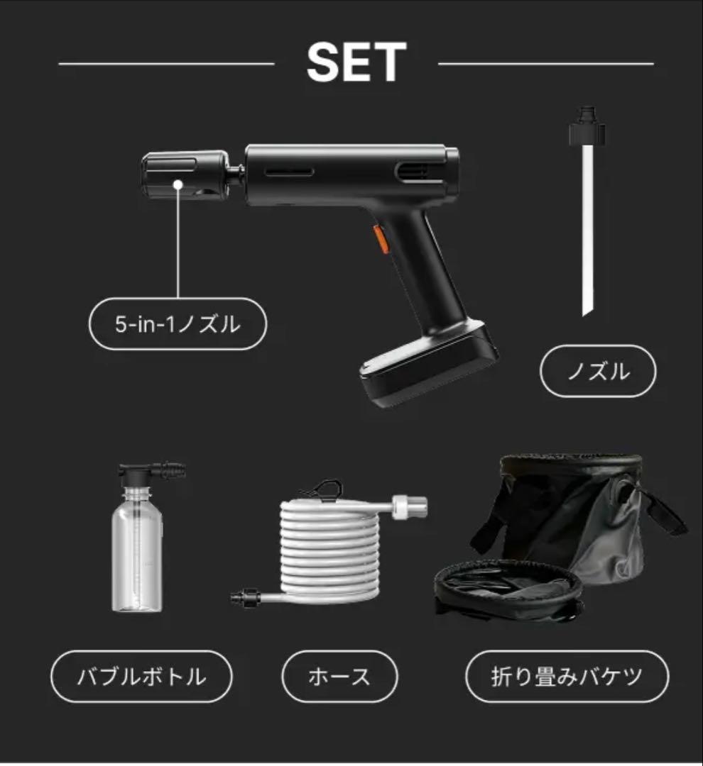 高圧洗浄機本体 2.5MPa コンパクト