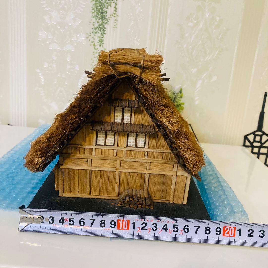 リアル模型　白川郷　世界遺産　合掌造り
