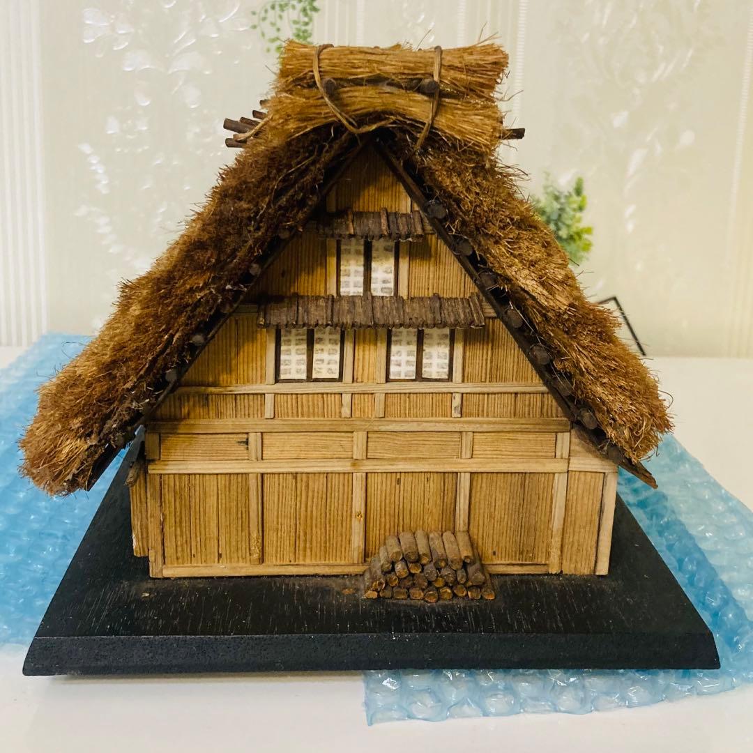 リアル模型　白川郷　世界遺産　合掌造り