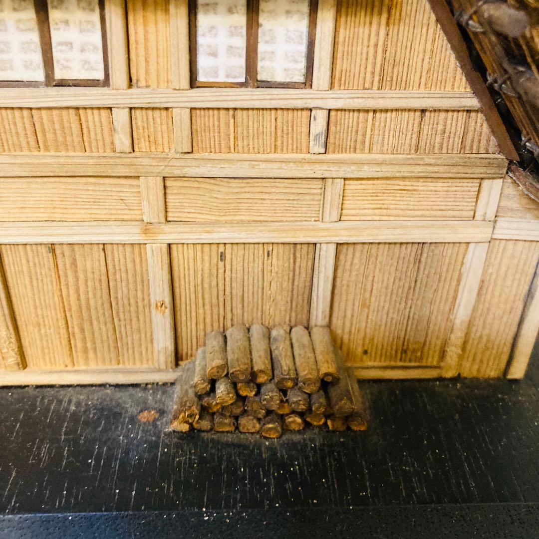 リアル模型　白川郷　世界遺産　合掌造り