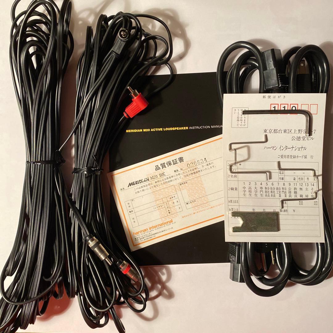 MERIDIAN M20バーティカル・トゥイン ACTIVE SPEAKER