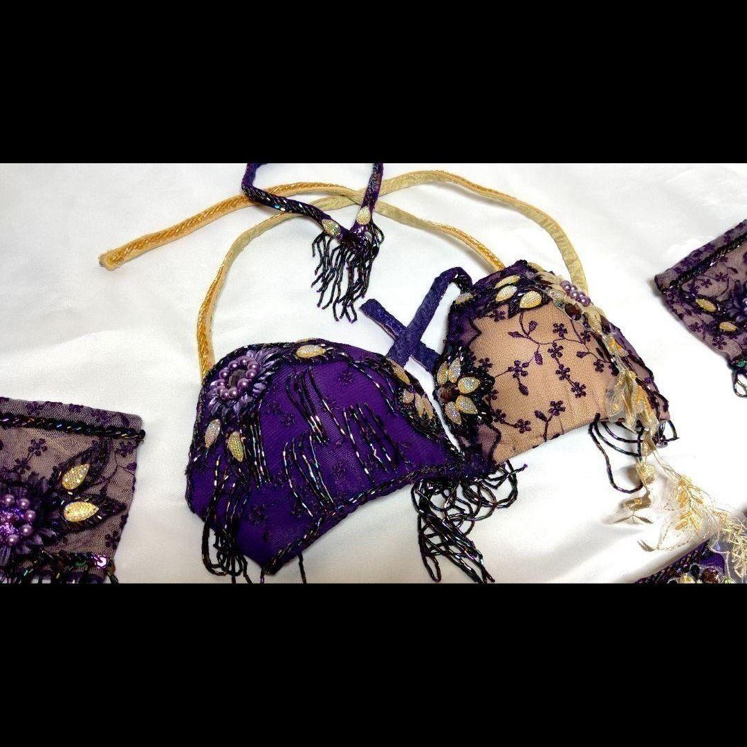 最高級 トルコ製 Bella ベラ ブラベル スカート付 ベリーダンス