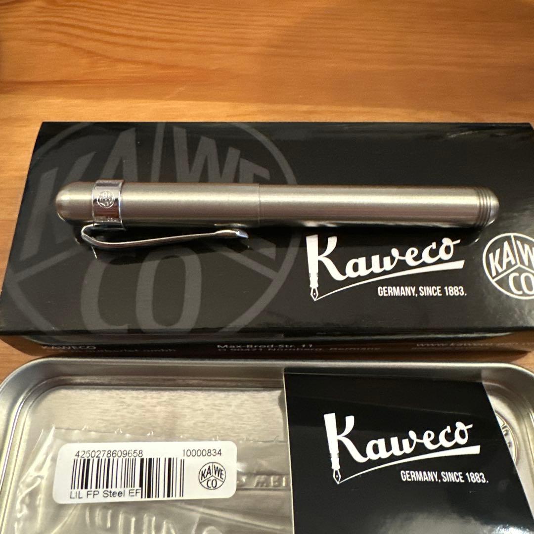 Kaweco ステンレススチール 万年筆 EF