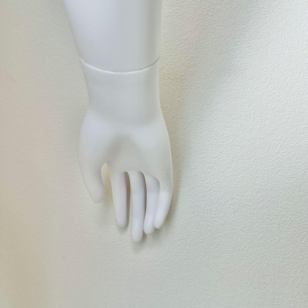 パールイデア 全身トルソー マネキン 女性 ホワイトマネキン 土台付き 高さ調