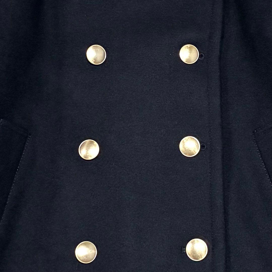 FRAMeWORK ラムリバーメルトンPコート ネイビー 38サイズ