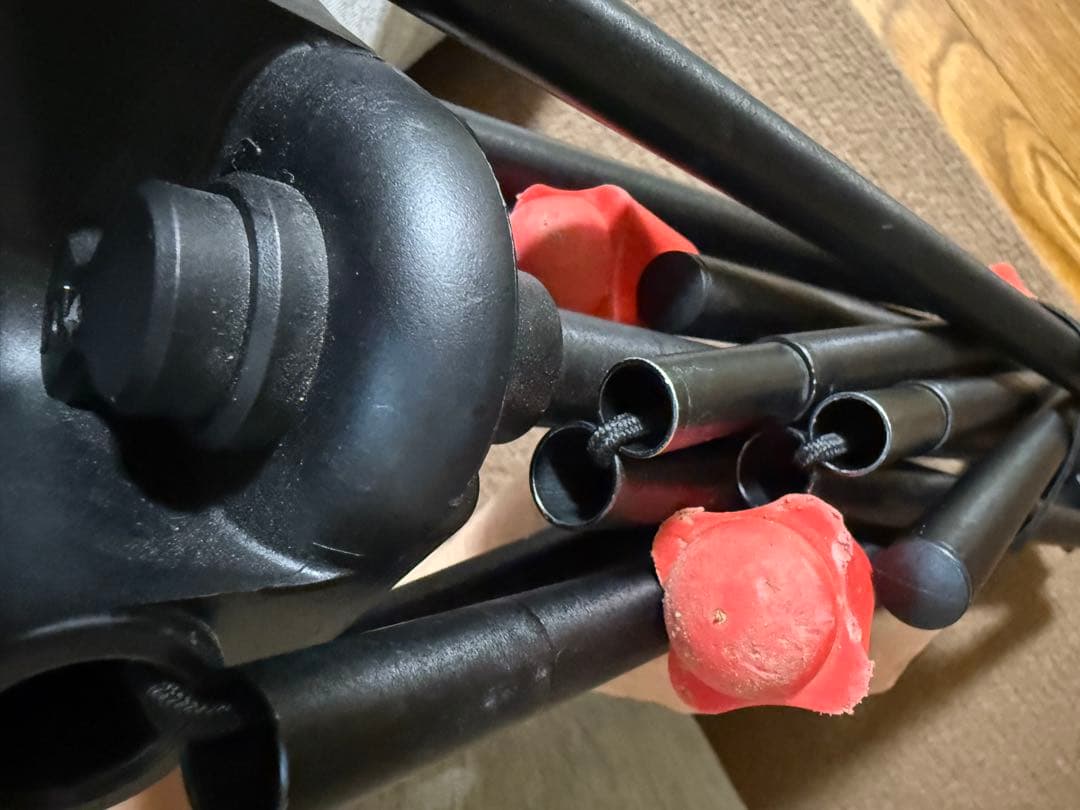 チャムス (CHUMS) コンパクトチェアブービーフットハイ 2脚　椅子