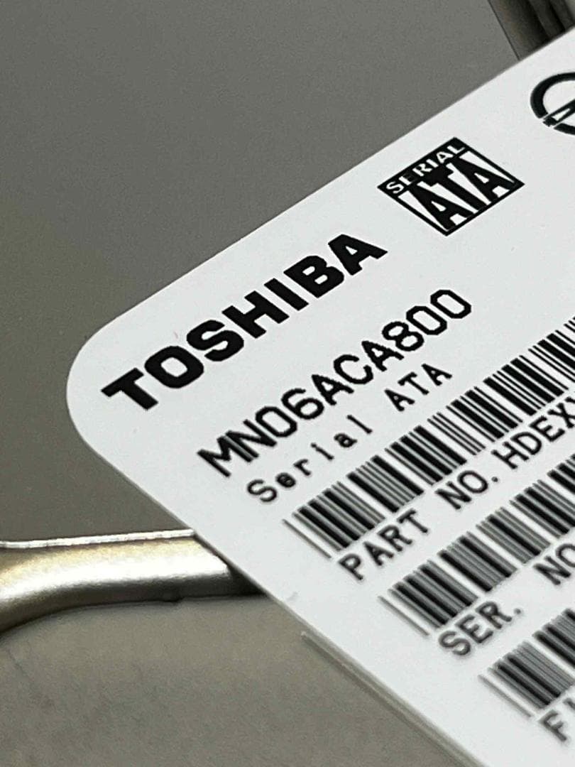 東芝8TB HDD MN06ACA800/JP 4台セット