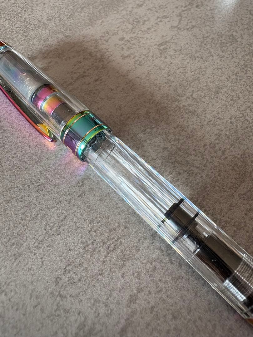 TWSBI 万年筆 ダイヤモンド 580 アイリス F字 細字 ツイスビー 美品