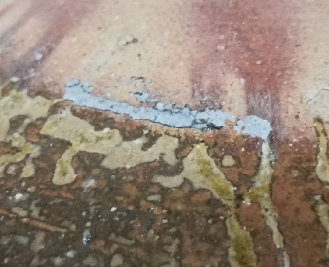 人間国宝　伊勢崎淳作　備前焼　緋襷かぶせ蕪花生　花入