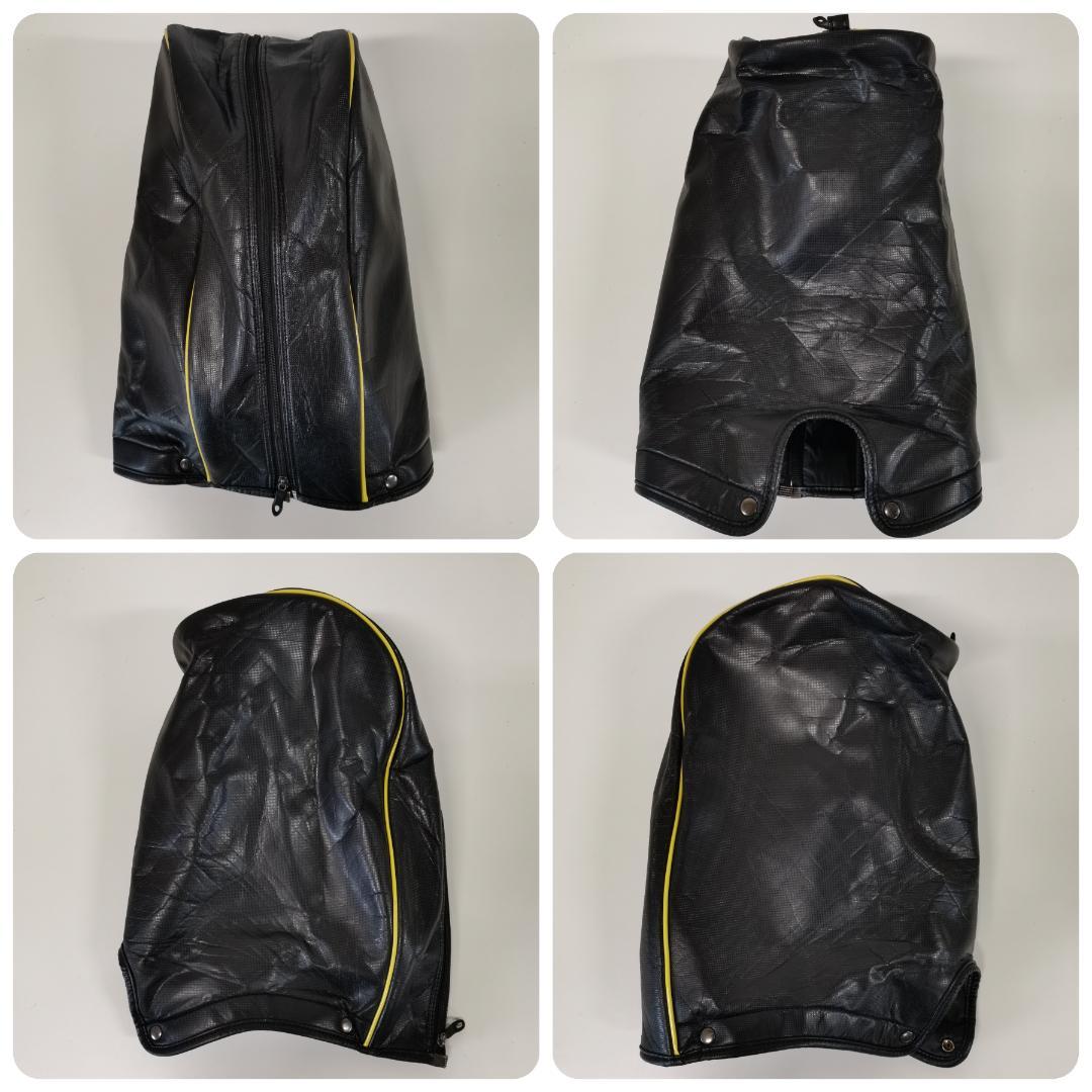 DESCENTE デサント 9.5型 大型 キャディバッグ ゴルフバッグ 黒