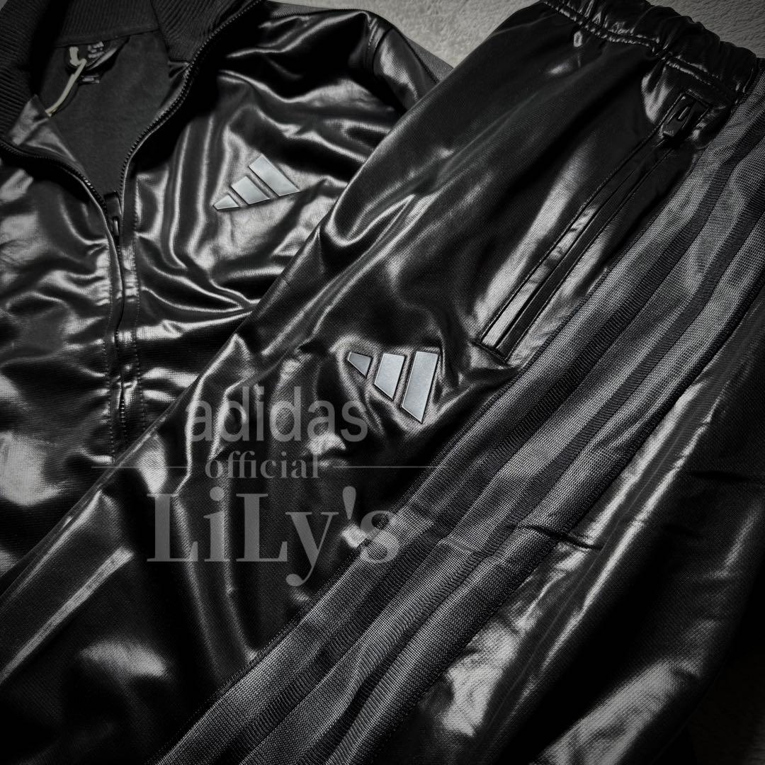 【ＸＬサイズ】アディダス　上下セットアップ　黒　新品未使用　定価22,550円