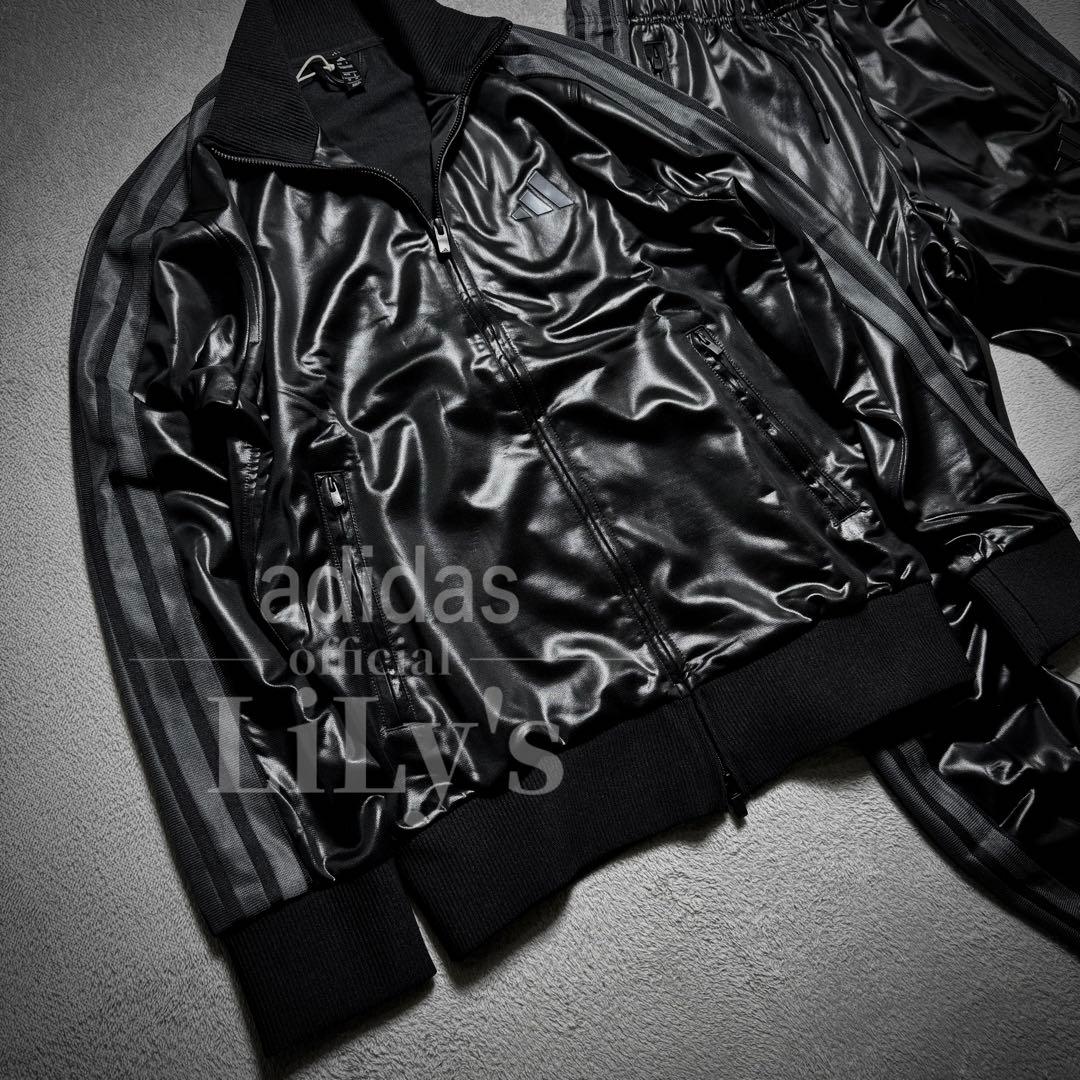 【ＸＬサイズ】アディダス　上下セットアップ　黒　新品未使用　定価22,550円