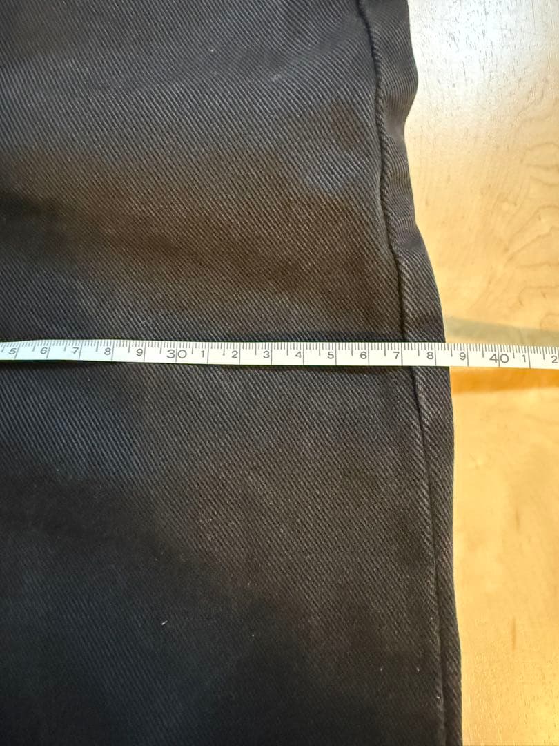 希少 良サイズ NIKE Archive バギー ワイド ブラック デニム