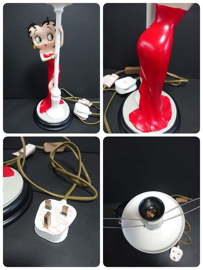 レア!!ベティちゃん♡フィギュア付スタンドライト☆bettyboop☆