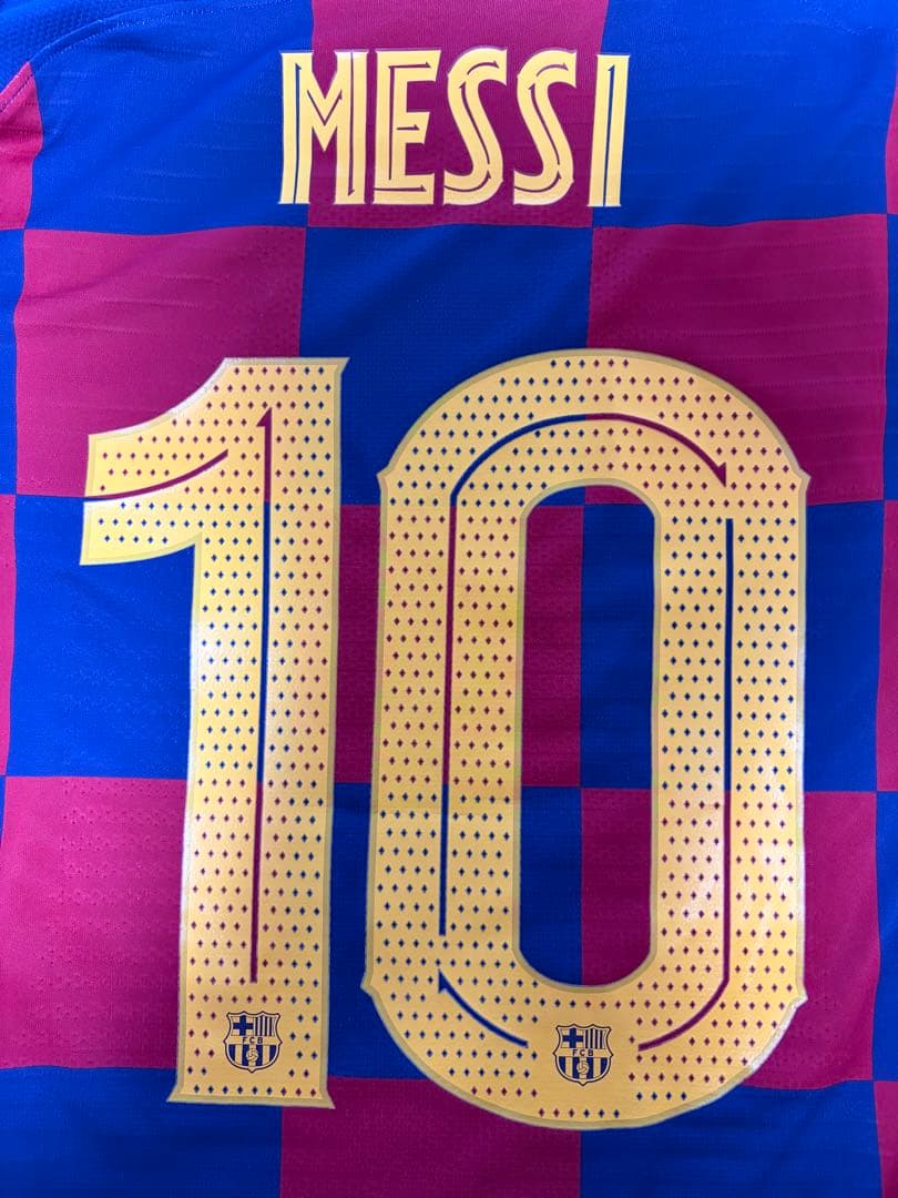 19-20 バルセロナ　メッシ　選手支給　NIKEオフィシャルユニフォーム