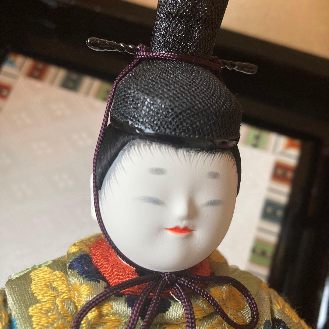 原孝洲 雛人形 お雛様 木目込み 人形 親王飾 菜花雛 コンパクト 雛祭り