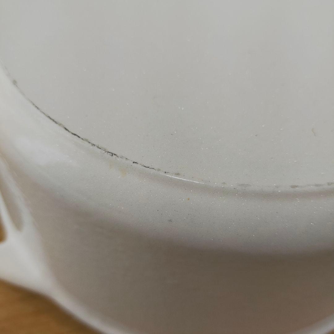 バーミキュラ　オープンポット　ラウンド18cm　パールホワイト　レシピ本付き