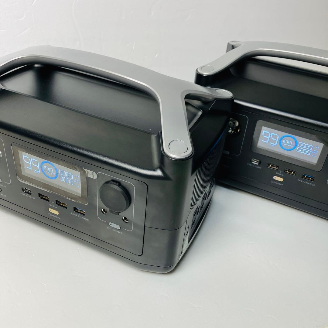 美品　ECOFLOW  エコフロー　リバー　ポータブル電源　2台セット