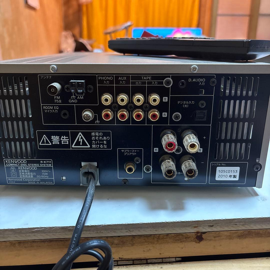 KENWOOD R-K711 コンパクトHIFIコンポーネントシステム