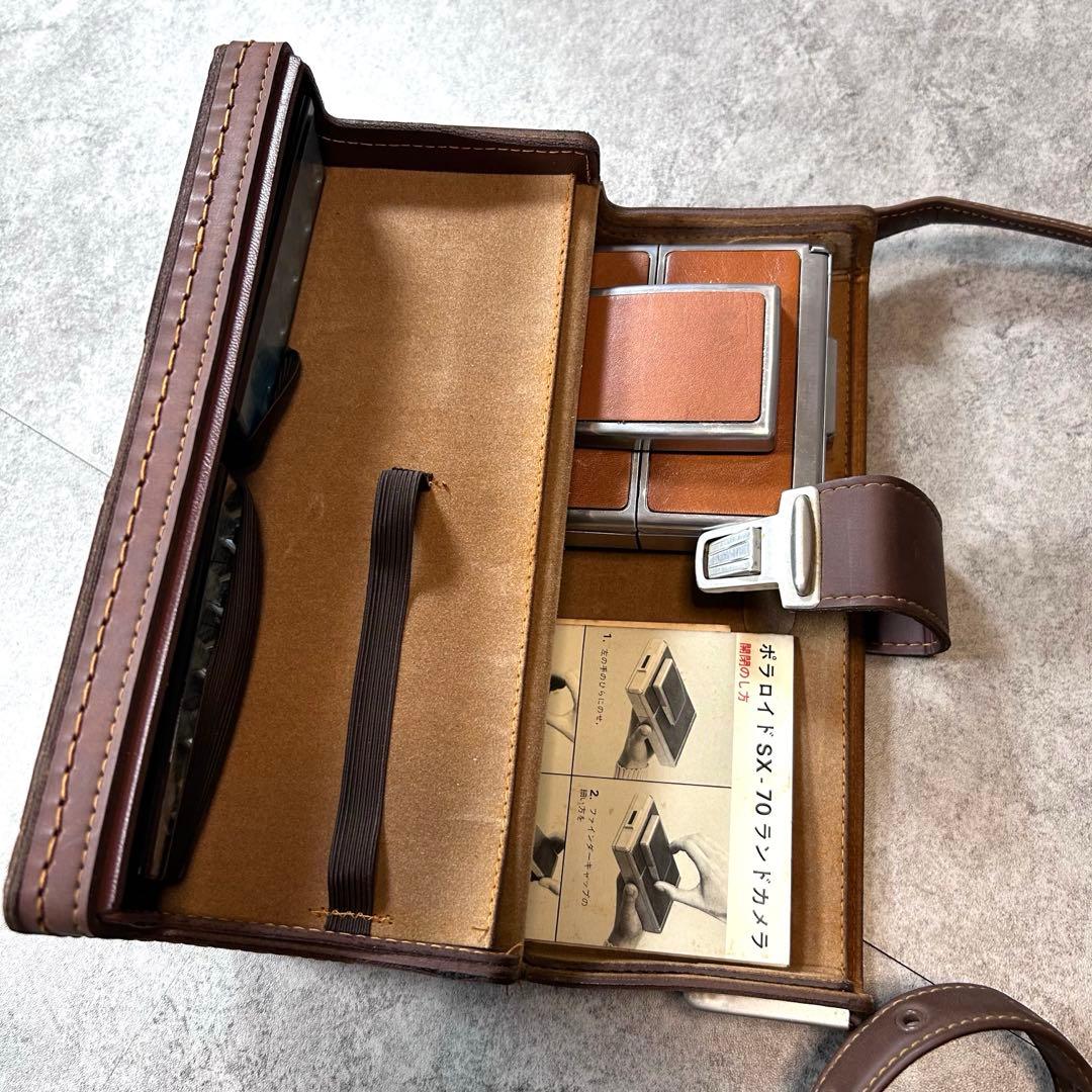 美品【PolaroidSX-70】ポラロイドカメラ　LAND CAMELAセット