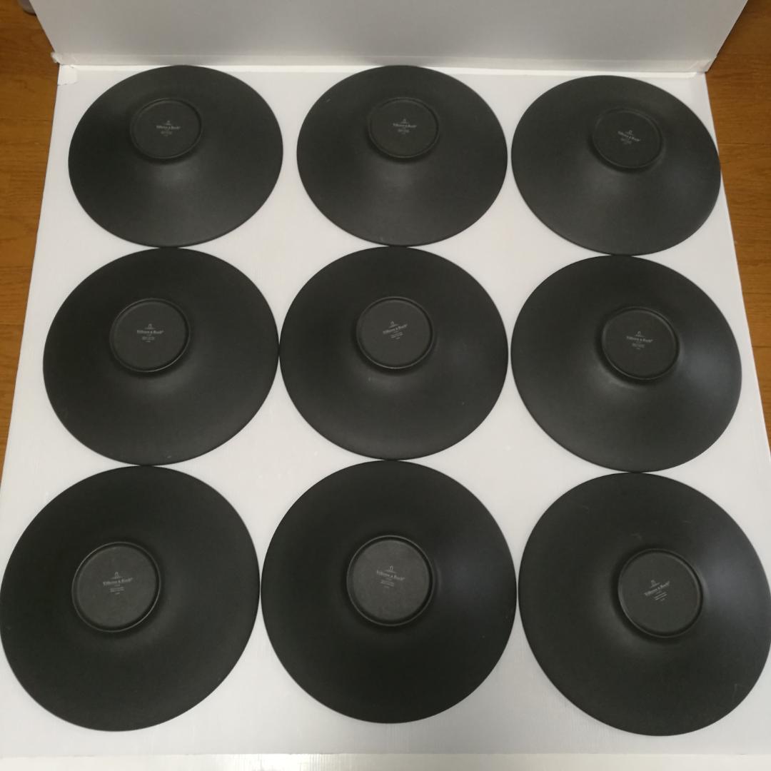 Villeroy＆Boch マニュファクチャーロック 9枚セット 80M391